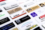 Just a very small selection of the hundreds of professional resin name badges we produce daily. Image 7